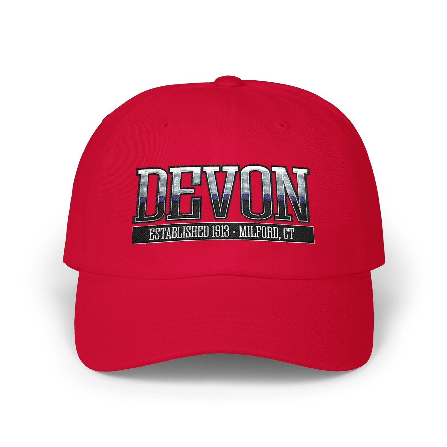 Devon, Established 1913, Milford, Connecticut Embroidered Hat