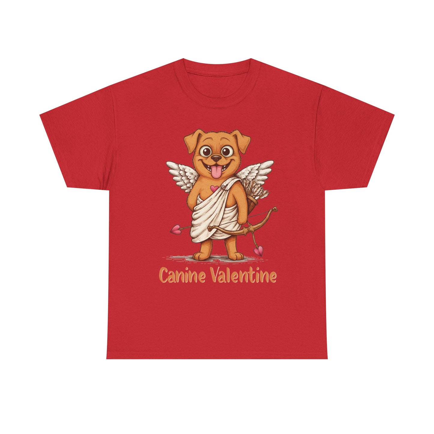 Valentines Day ! Canine Valentine Tee | Happy Cupid | Valentines Gift