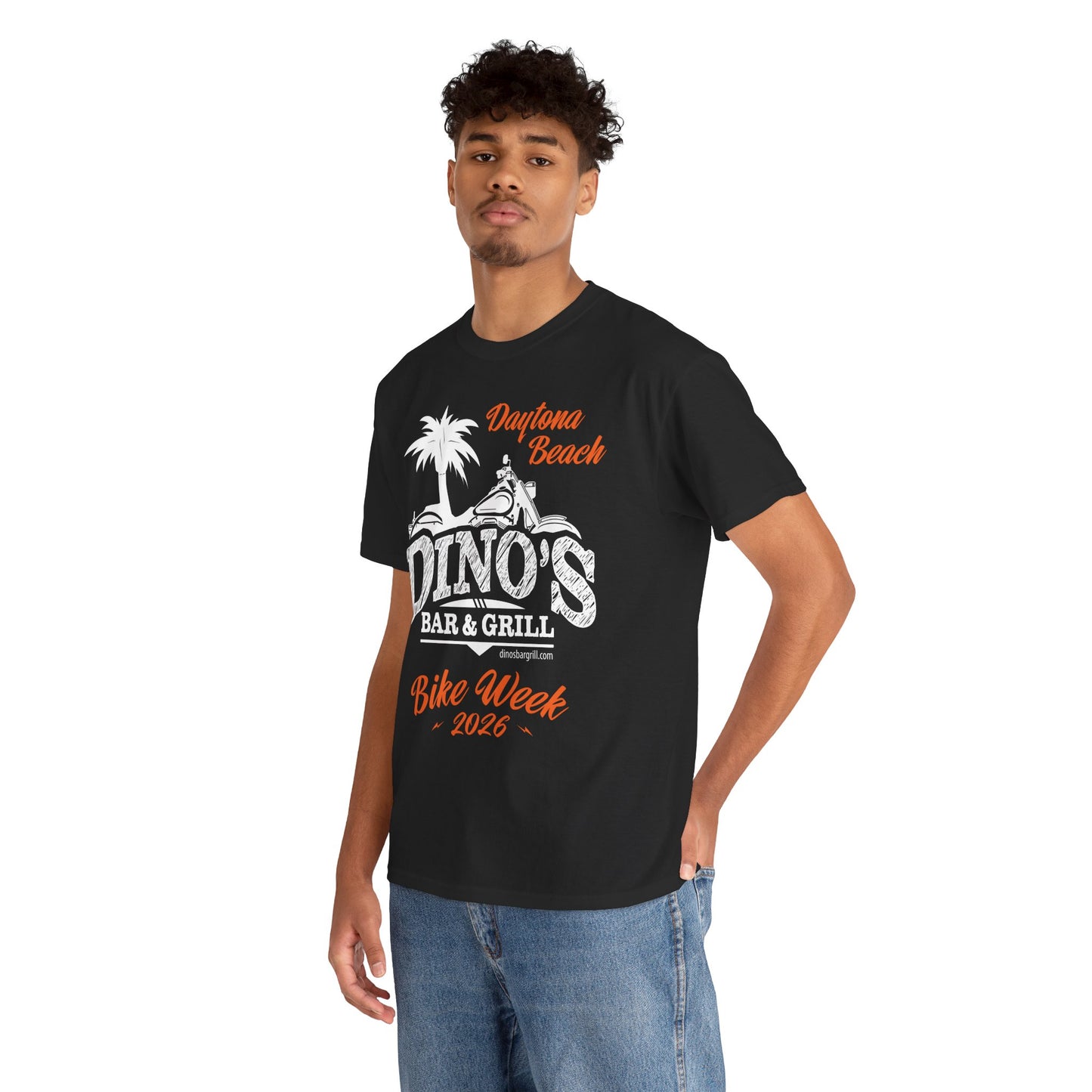 1-Sided Tee | Bike Week 2026 | Dino's Bar & Grill | Daytona Beach