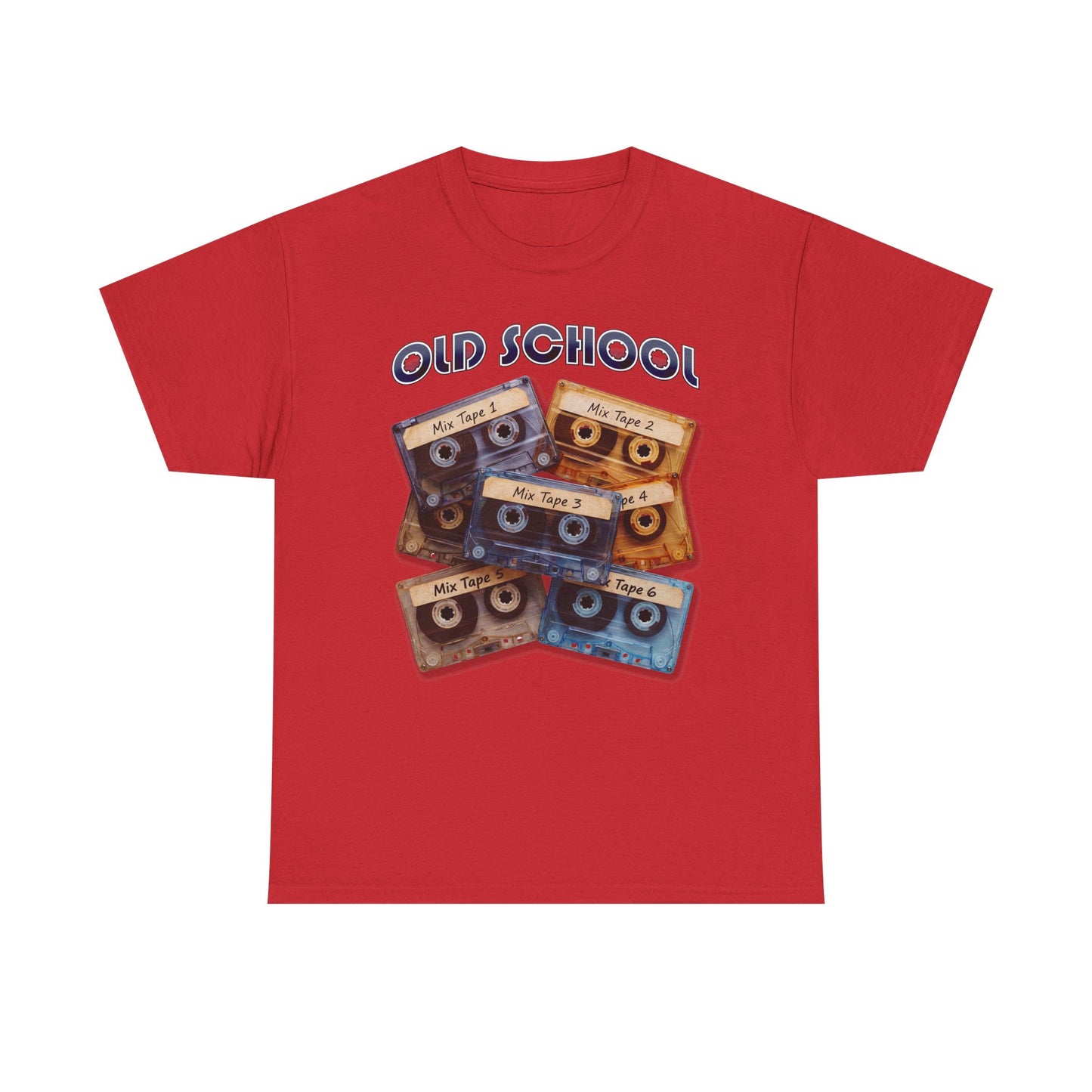 Old School Cassette Mix Tape Tee | Retro Music Vintage Audio Design