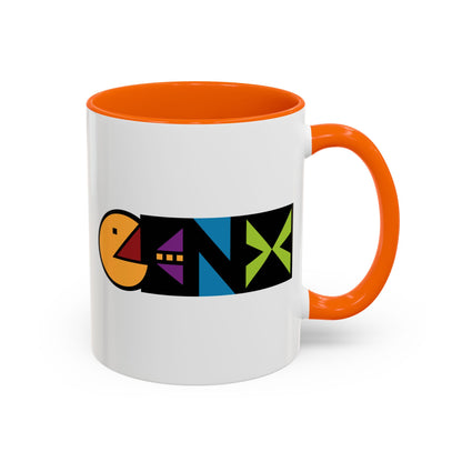 Retro Gen-X Arcade Style Mug | 80s Video Game Inspired Coffee Mug
