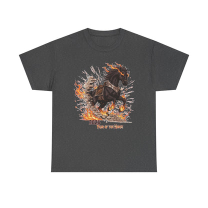 2026 Year of the Horse Tee | Chinese Zodiac Fire Horse Illustration