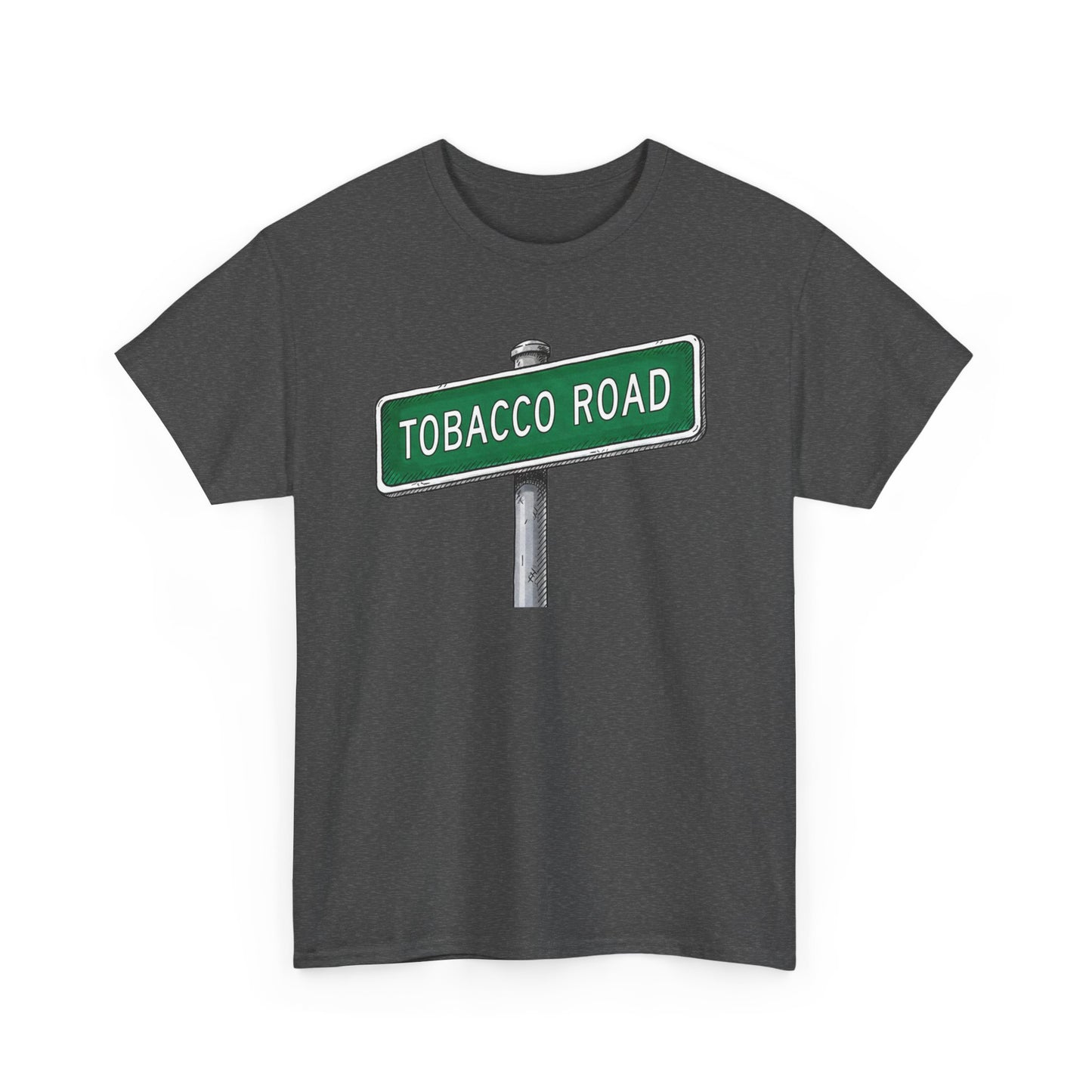 Tobacco Road Street Sign Tee | Vintage Urban Graphic Tee