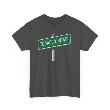 Tobacco Road Street Sign Tee | Vintage Urban Graphic Tee