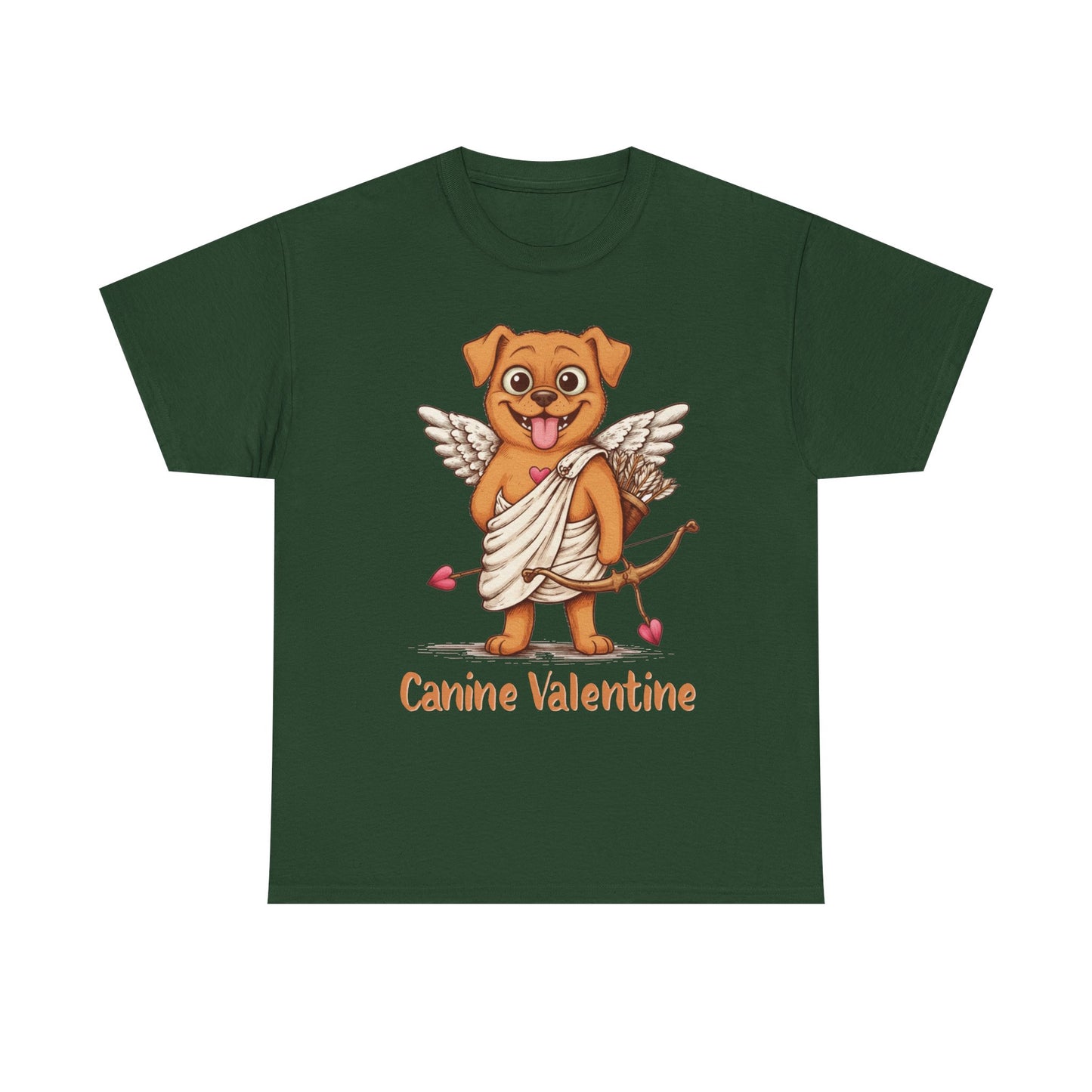 Valentines Day ! Canine Valentine Tee | Happy Cupid | Valentines Gift
