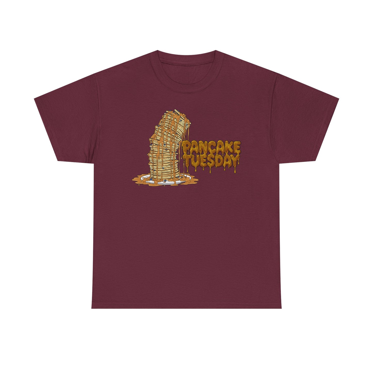 Mardi Gras Pancake Tuesday | Funny Fat Tuesday Tee