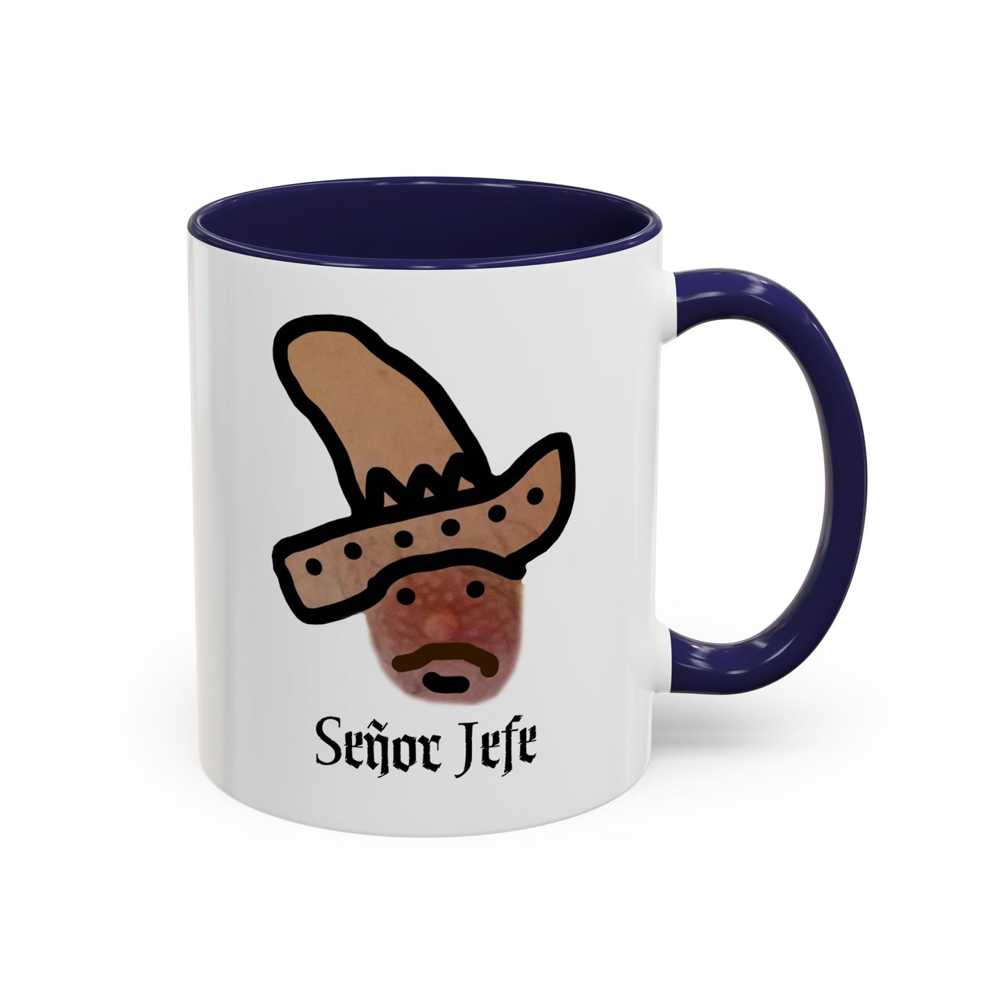 Señor Jefe Sombrero face accent coffee mug | 11oz | Buy Me!