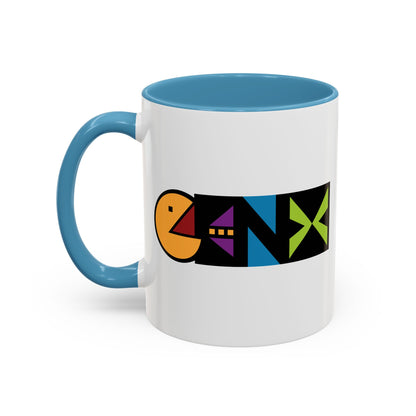 Retro Gen-X Arcade Style Mug | 80s Video Game Inspired Coffee Mug