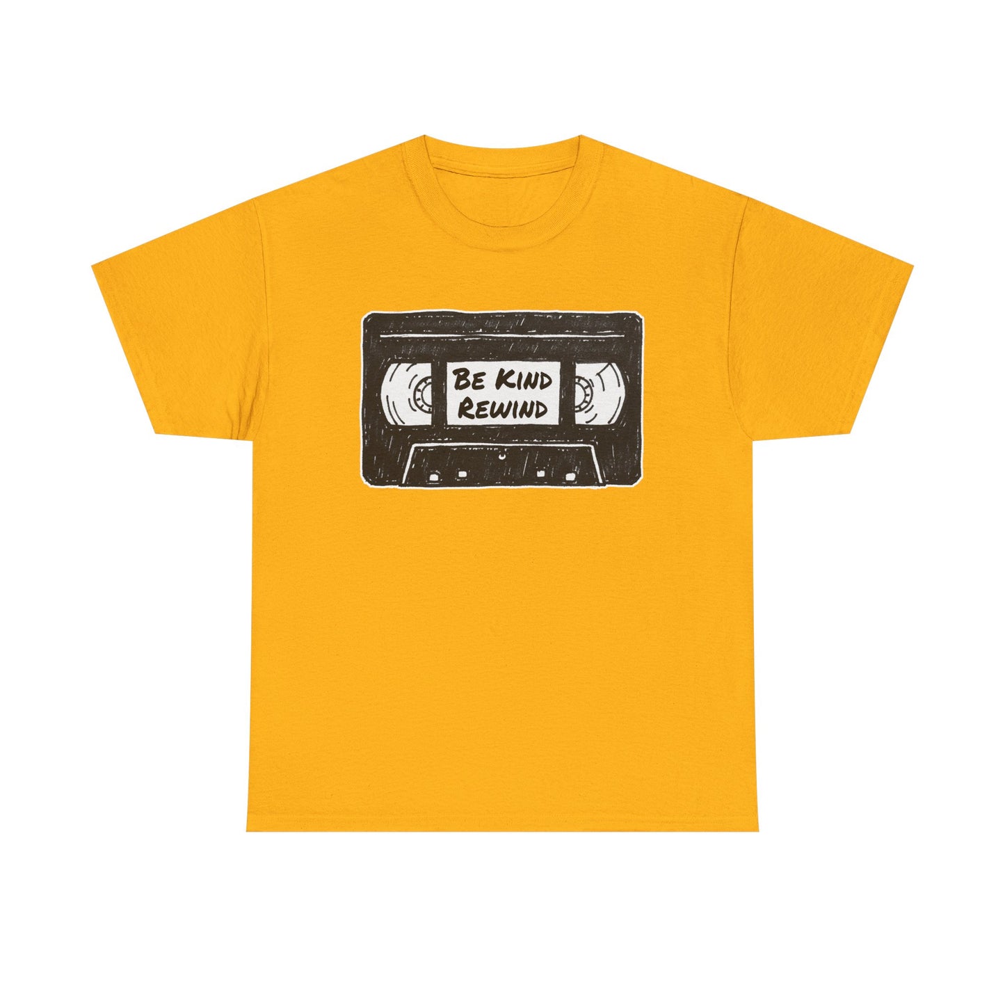 Be Kind Rewind VHS cassette tape T-Shirt | retro music tee
