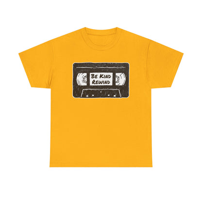 Be Kind Rewind VHS cassette tape T-Shirt | retro music tee