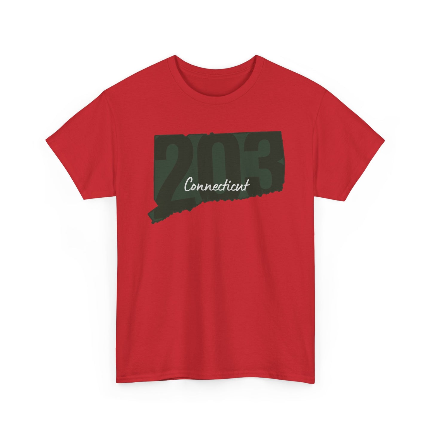 Connecticut Area Code 203 Tee | Graphic State CT T-shirt