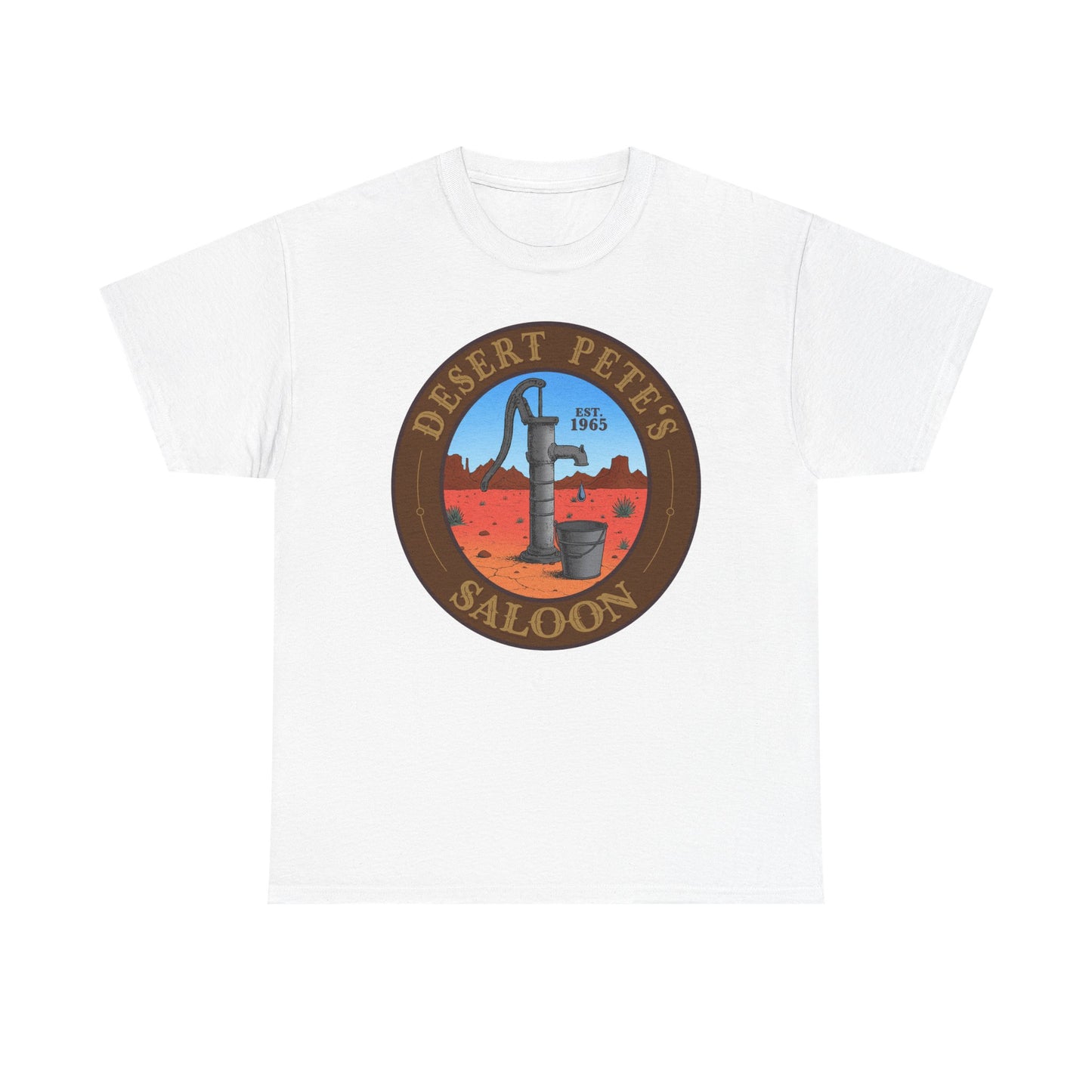 Desert Petes Saloon Kingston Trio inspired Tee | Old Western Desert Pump