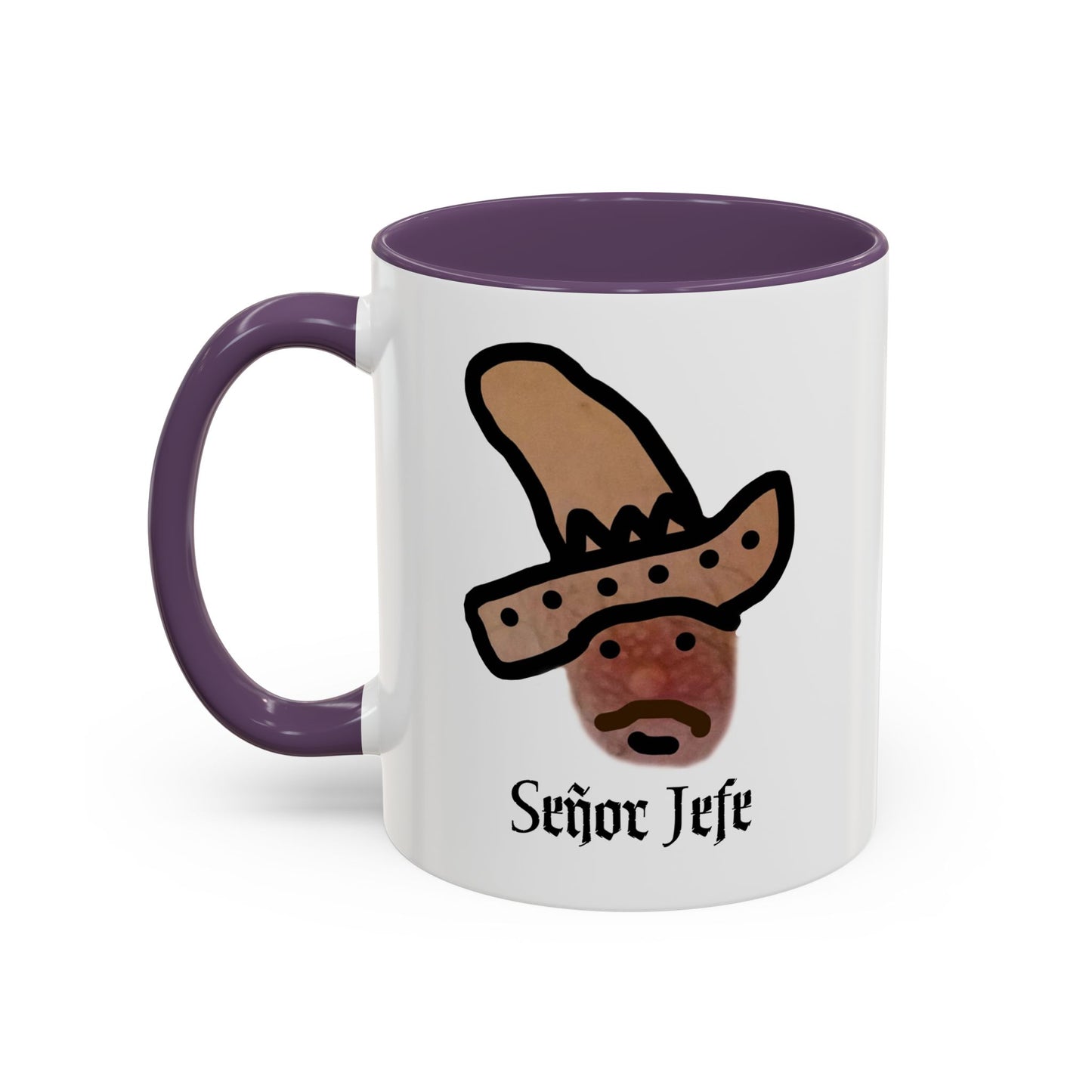 Señor Jefe Sombrero face accent coffee mug | 11oz | Buy Me!