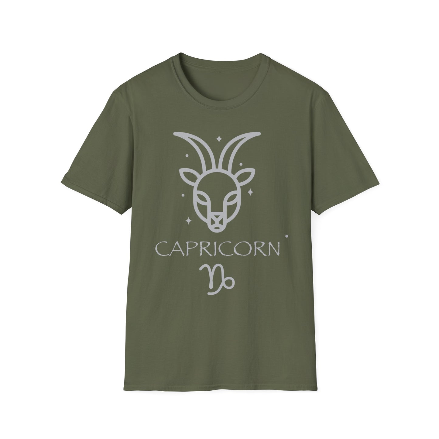 Capricorn Goat Zodiac Symbol T-Shirt | Astrology