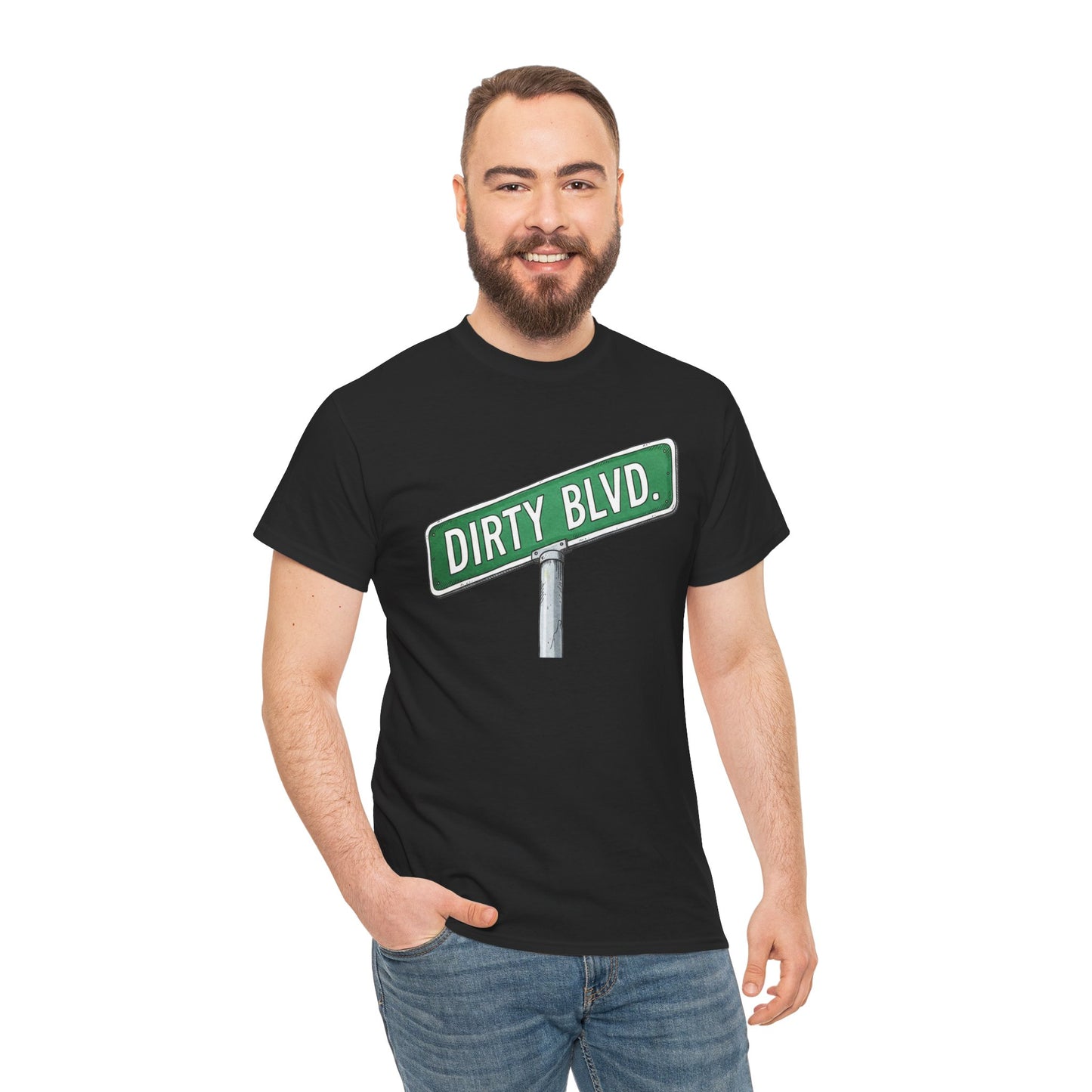 Dirty Blvd. Street Sign Tee | Vintage Urban Graphic Tee