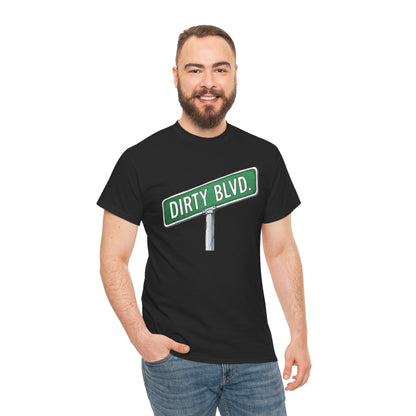 Dirty Blvd. Street Sign Tee | Vintage Urban Graphic Tee
