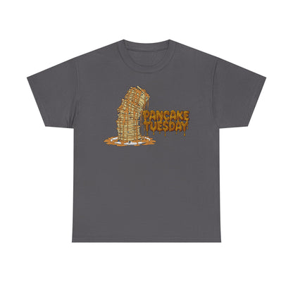 Mardi Gras Pancake Tuesday | Funny Fat Tuesday Tee