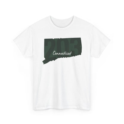 Connecticut Area Code 203 Tee | Graphic State CT T-shirt