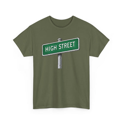 High Street Sign Tee | Vintage Urban Graphic Tee