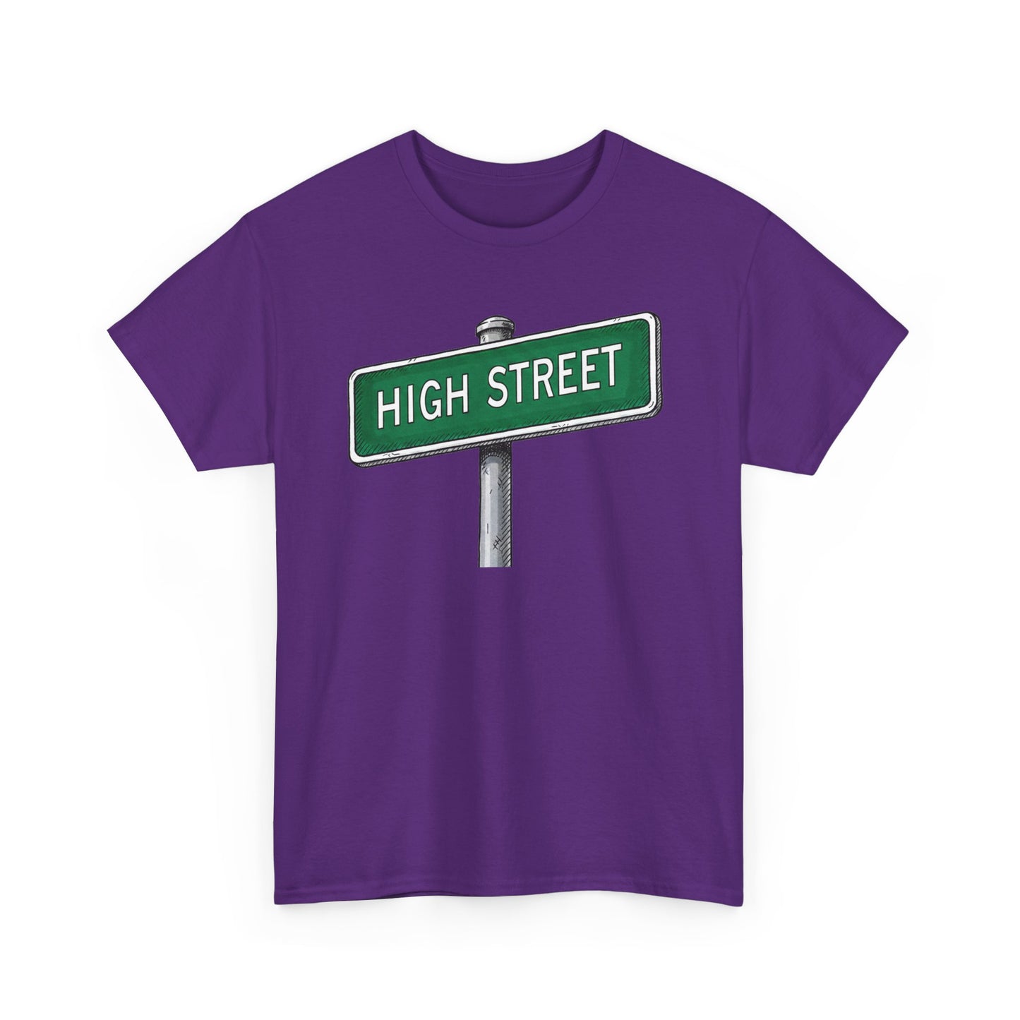High Street Sign Tee | Vintage Urban Graphic Tee