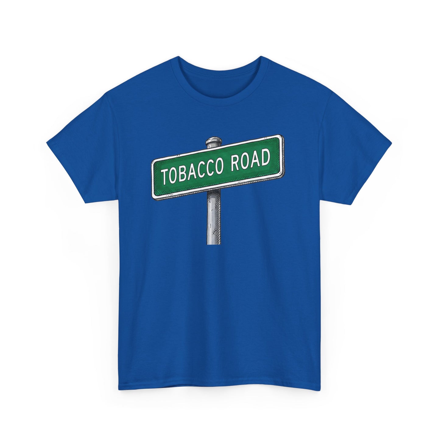 Tobacco Road Street Sign Tee | Vintage Urban Graphic Tee