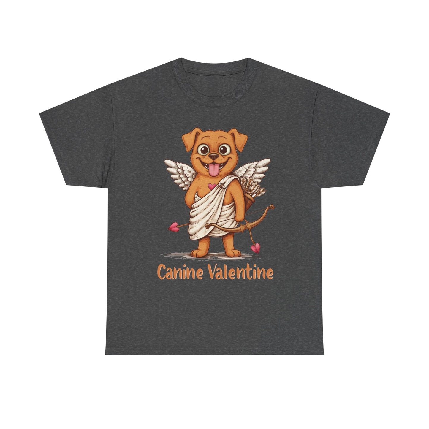 Valentines Day ! Canine Valentine Tee | Happy Cupid | Valentines Gift