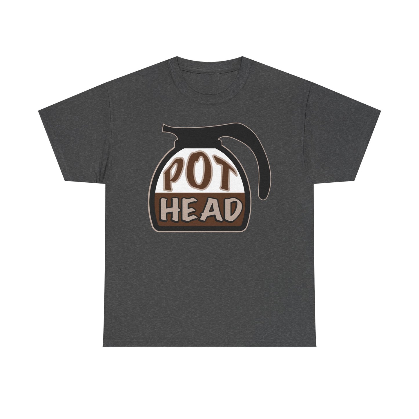 Pot Head Coffee Carafe Tee | Funny Coffee Shirt