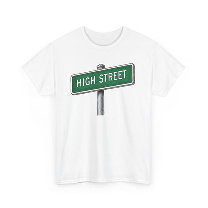 High Street Sign Tee | Vintage Urban Graphic Tee