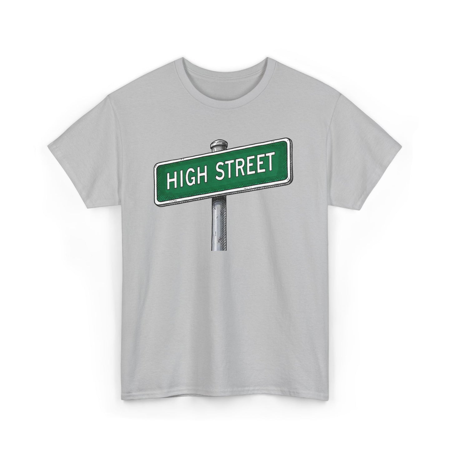 High Street Sign Tee | Vintage Urban Graphic Tee