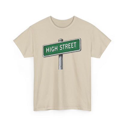 High Street Sign Tee | Vintage Urban Graphic Tee