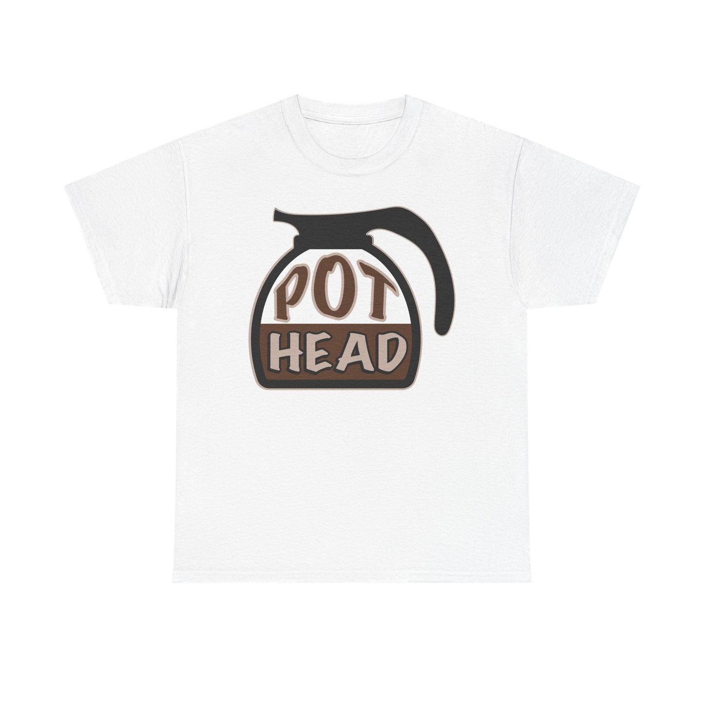Pot Head Coffee Carafe Tee | Funny Coffee Shirt