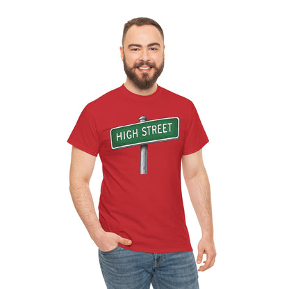 High Street Sign Tee | Vintage Urban Graphic Tee