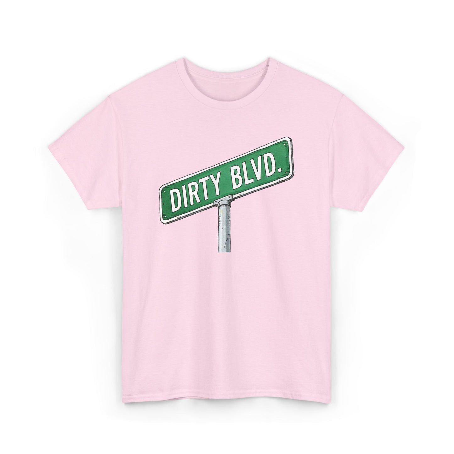 Dirty Blvd. Street Sign Tee | Vintage Urban Graphic Tee