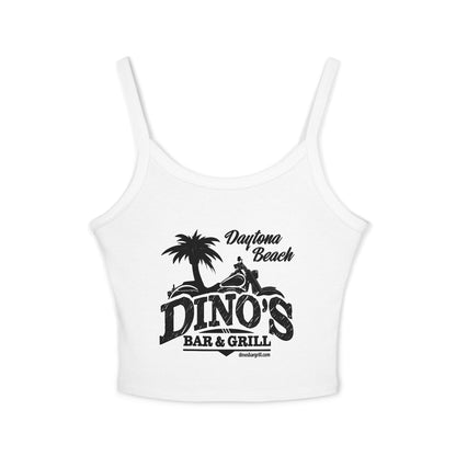 Women's Beach Crop Tank Top | Dino's Bar & Grill | Daytona Beach