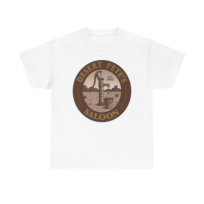 Desert Petes Saloon Kingston Trio inspired Tee sepia | Old Western Desert Pump