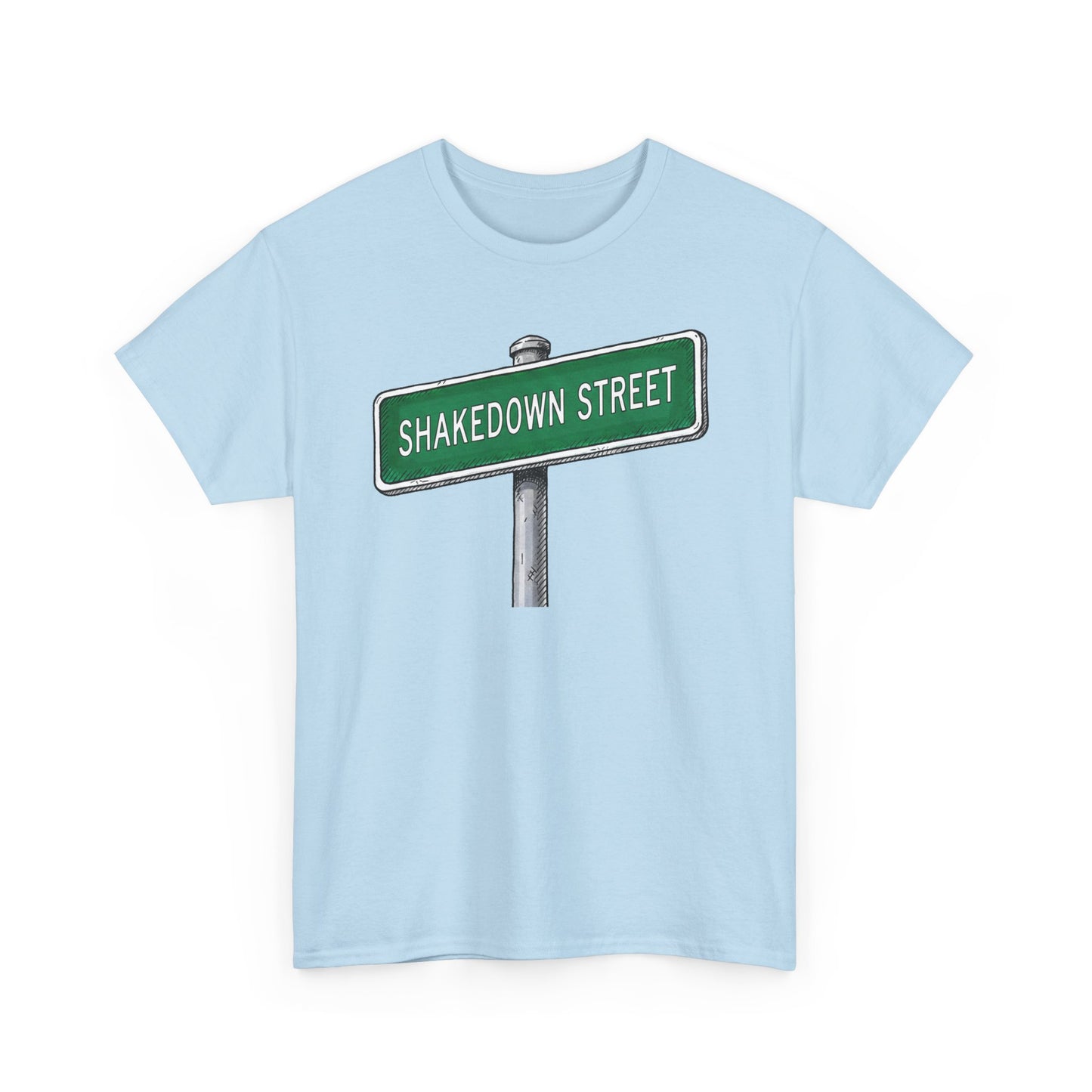 Shakedown Street Sign Tee | Vintage Urban Graphic Tee