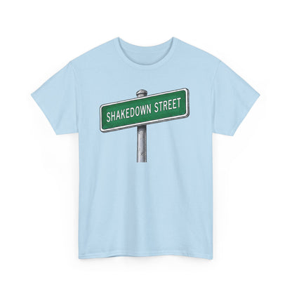 Shakedown Street Sign Tee | Vintage Urban Graphic Tee