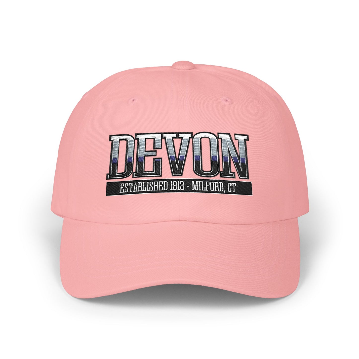 Devon, Established 1913, Milford, Connecticut Embroidered Hat