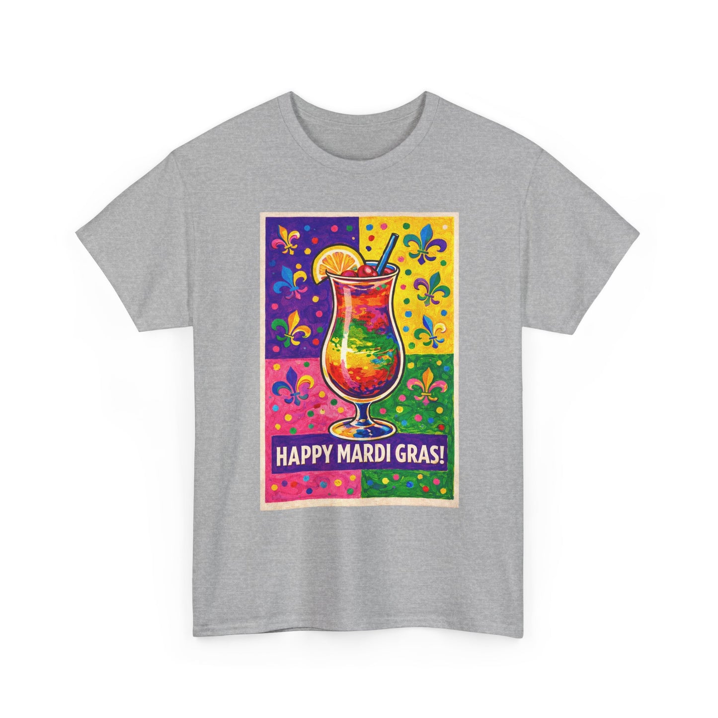 Mardi Gras 2026 | Happy Mardi Gras Tee | Fat Tuesday