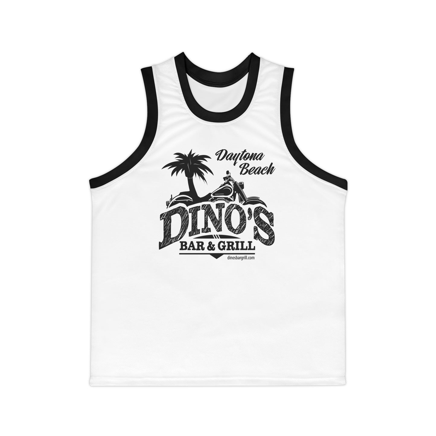 DINO #1 Basketball Jersey | Dino's Bar & Grill | Daytona Beach