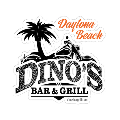 Kiss-Cut Sticker | Dino's Bar & Grill | Daytona Beach