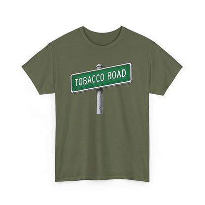 Tobacco Road Street Sign Tee | Vintage Urban Graphic Tee