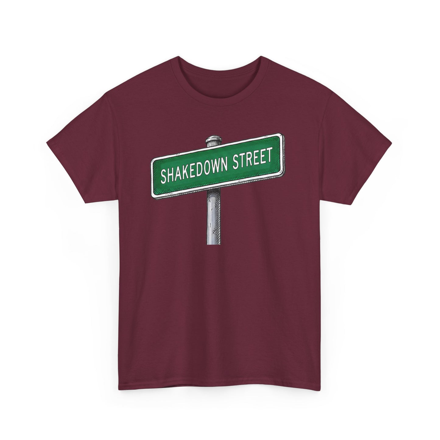 Shakedown Street Sign Tee | Vintage Urban Graphic Tee
