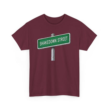 Shakedown Street Sign Tee | Vintage Urban Graphic Tee