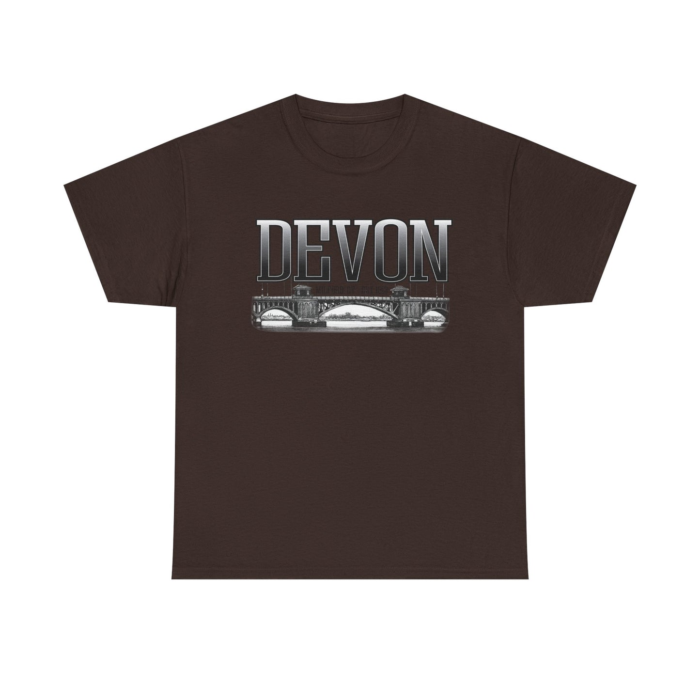 Devon | Established 1913, Milford, CT | Bridge T-Shirt