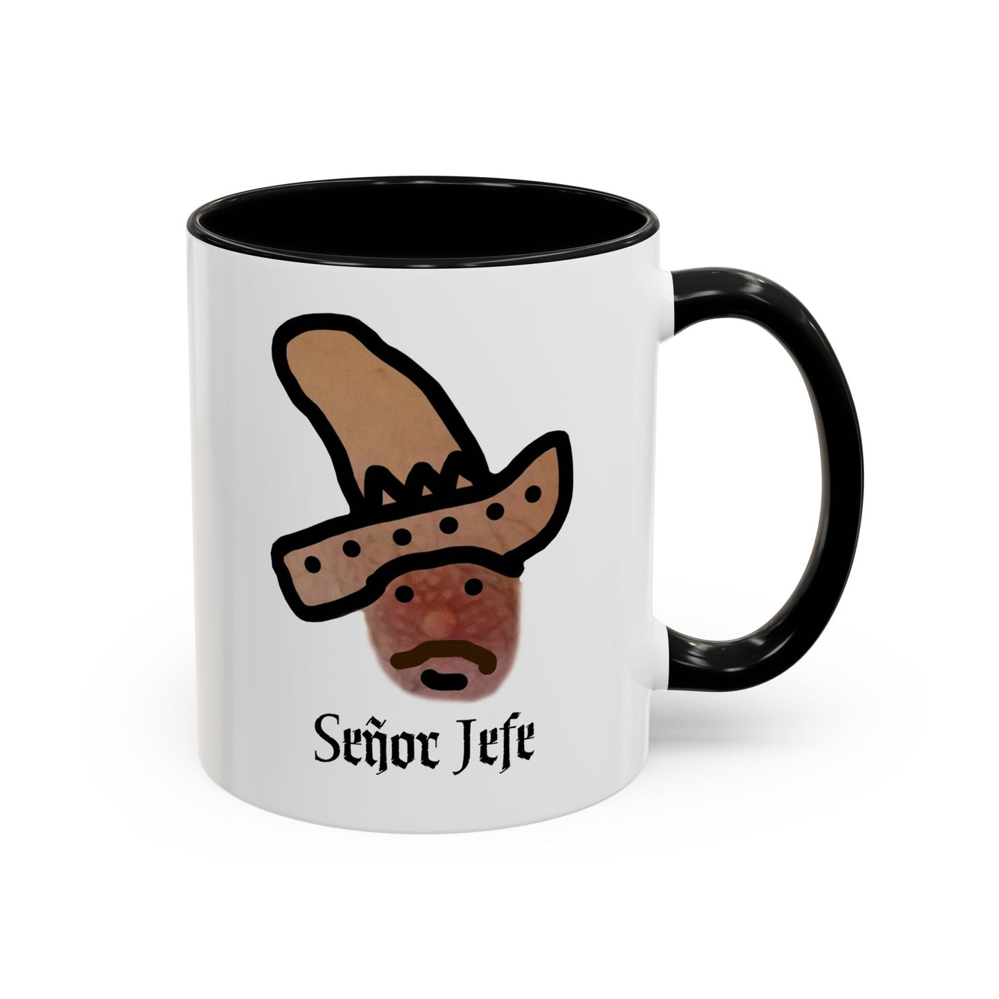 Señor Jefe Sombrero face accent coffee mug | 11oz | Buy Me!