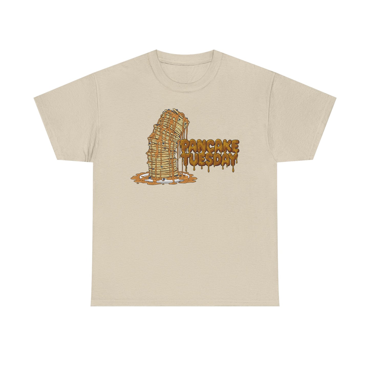 Mardi Gras Pancake Tuesday | Funny Fat Tuesday Tee