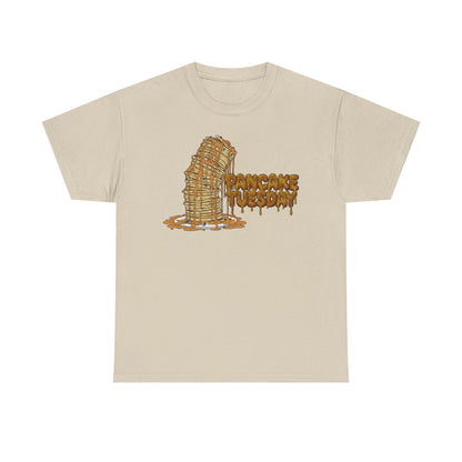 Mardi Gras Pancake Tuesday | Funny Fat Tuesday Tee