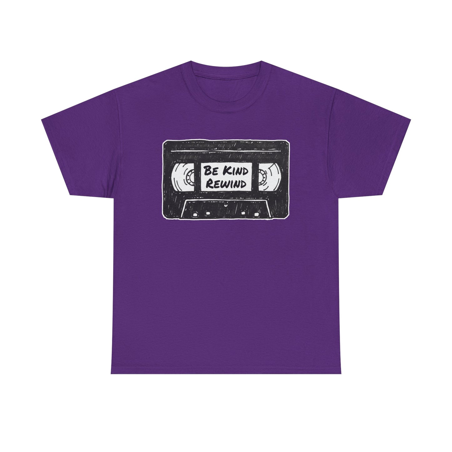Be Kind Rewind VHS cassette tape T-Shirt | retro music tee