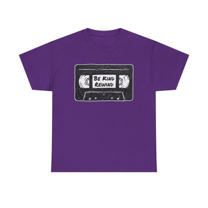Be Kind Rewind VHS cassette tape T-Shirt | retro music tee